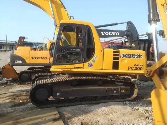 Ιαπωνία Χρησιμοποιείται Komatsu PC220 6 Εκσκαφέας Εύκολη λειτουργία με υδραυλικό σφυρί