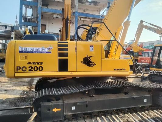 Ιαπωνία Χρησιμοποιείται Komatsu PC220 6 Εκσκαφέας Εύκολη λειτουργία με υδραυλικό σφυρί