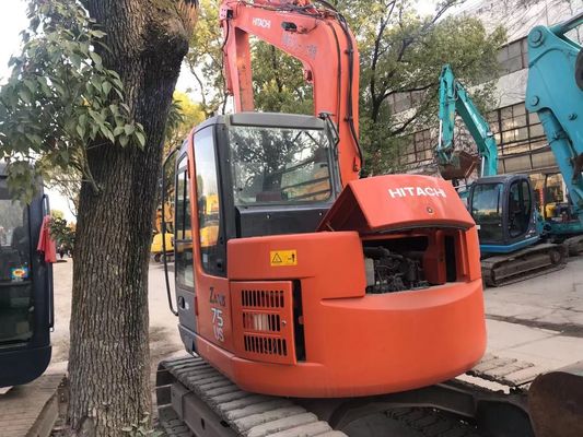 Ιαπωνία Χρησιμοποιούμενος εξορυκτής ZX75US-3 Ενέργεια αποδοτική Hitachi Crawler εξορυκτής