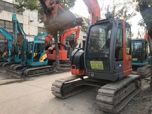 Ιαπωνία Χρησιμοποιούμενος εξορυκτής ZX75US-3 Ενέργεια αποδοτική Hitachi Crawler εξορυκτής