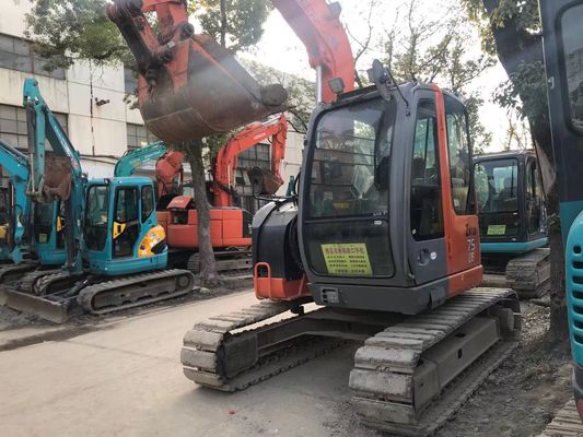 Ιαπωνία Χρησιμοποιούμενος εξορυκτής ZX75US-3 Ενέργεια αποδοτική Hitachi Crawler εξορυκτής