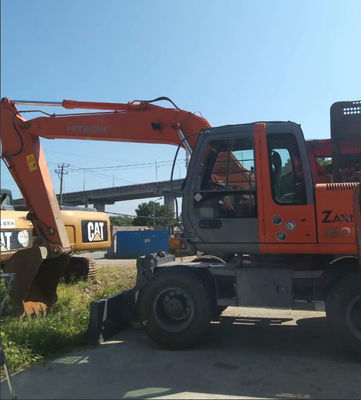 Αρχικό χρώμα Χρησιμοποιούμενος εξορυκτής τροχών Hitachi ZX160W σε καλή κατάσταση