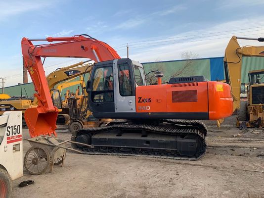 Χρησιμοποιούμενο Hitachi ZX240HG Crawler Mounted Υδραυλικός Εκσκαφέας Επαναχρωματισμός Χρώμα
