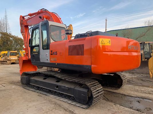 Χρησιμοποιούμενο Hitachi ZX240HG Crawler Mounted Υδραυλικός Εκσκαφέας Επαναχρωματισμός Χρώμα