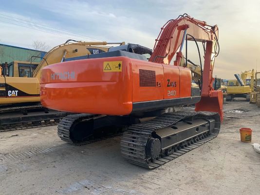 Χρησιμοποιούμενο Hitachi ZX240HG Crawler Mounted Υδραυλικός Εκσκαφέας Επαναχρωματισμός Χρώμα