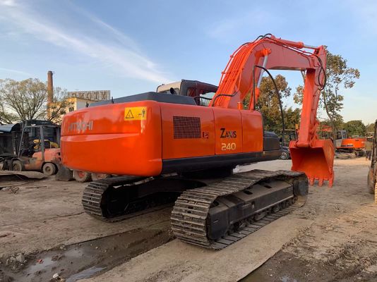 Χρησιμοποιούμενο Hitachi ZX240HG Crawler Mounted Υδραυλικός Εκσκαφέας Επαναχρωματισμός Χρώμα