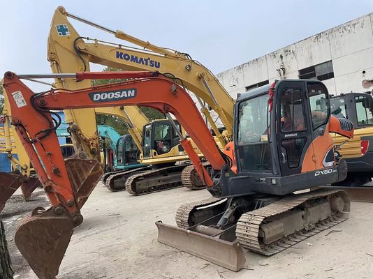 2018 Χρησιμοποιούμενη Μίνι Εκσκαφέας Doosan DX60-9C Σε εξαιρετική κατάσταση/Χρησιμοποιούμενη Μίνι Εκσκαφέας Doosan προς πώληση