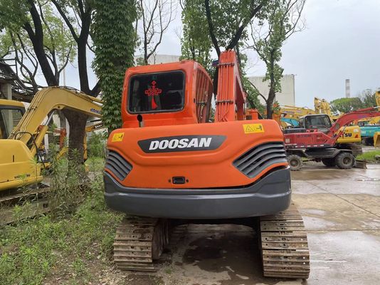 Doosan DX75-9C μεταχειρισμένη μίνι εκσκαφέας 2017 Έτος ορατότητα και ασφάλεια