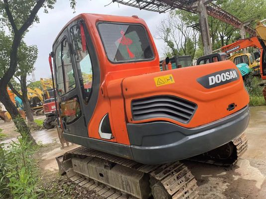Doosan DX75-9C μεταχειρισμένη μίνι εκσκαφέας 2017 Έτος ορατότητα και ασφάλεια