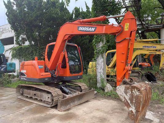 Doosan DX75-9C μεταχειρισμένη μίνι εκσκαφέας 2017 Έτος ορατότητα και ασφάλεια