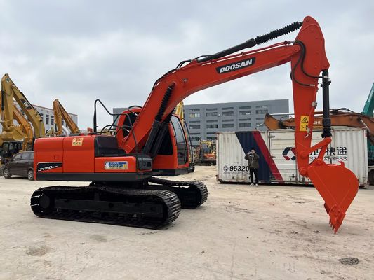 Κρόιλερ DX150-9C Χρησιμοποιούμενος εξορυκτής Doosan Original Korea Πολυδιάστατη