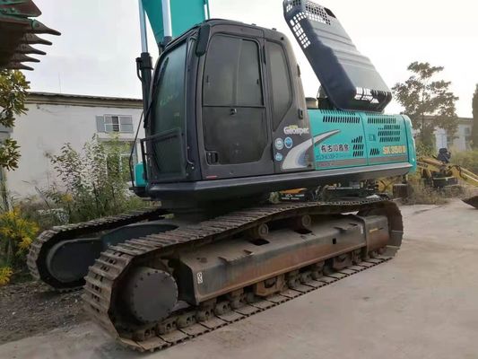 Χρησιμοποιούμενος εξορυκτής Kobelco SK350-8 εξορυκτής 35 τόνων με αρχική μπογιά