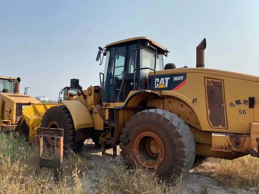 966H Αρχικό χρώμα Χρησιμοποιούμενος φορτιστής τροχών Caterpillar σε καλή κατάσταση