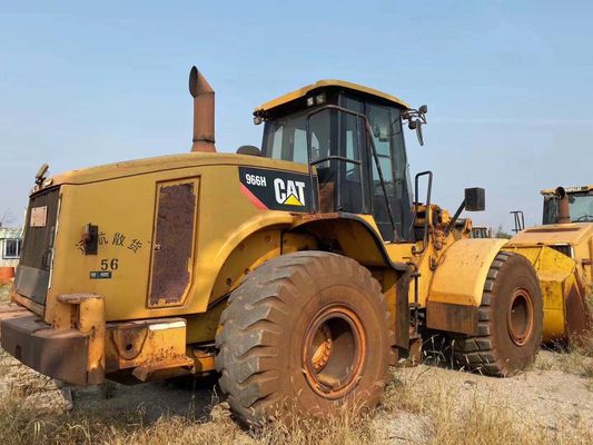 966H Αρχικό χρώμα Χρησιμοποιούμενος φορτιστής τροχών Caterpillar σε καλή κατάσταση