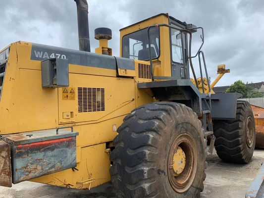 Αρχικό χρώμα Χρησιμοποιήθηκε Komatsu WA470-3 τροχοφόρος σε εξαιρετική κατάσταση