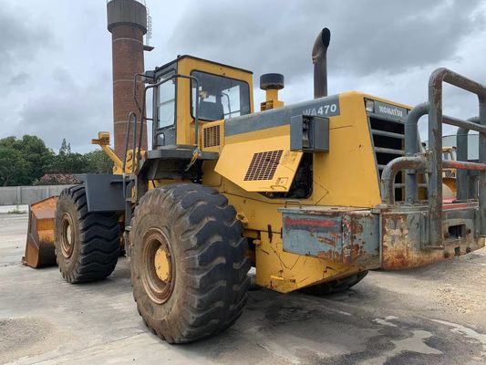 Αρχικό χρώμα Χρησιμοποιήθηκε Komatsu WA470-3 τροχοφόρος σε εξαιρετική κατάσταση