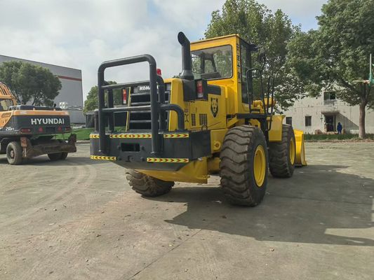 Αρχικό Ιαπωνικό μεταχειρισμένο φορτιστή τροχών Komatsu WA320-3 μεταχειρισμένο μπροστινό φορτιστή