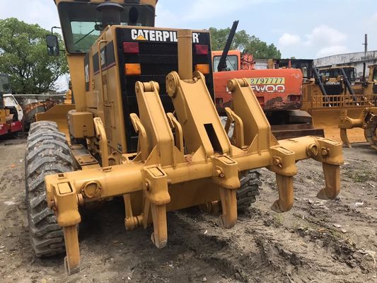 Χρησιμοποιούμενος CAT 140H Motor Grader υψηλής ακρίβειας με προσαρμόσιμη κίνηση λεπίδας