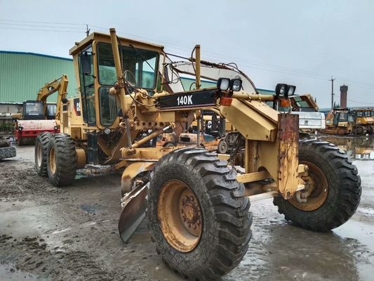 Αρχική ΗΠΑ 140K Χρησιμοποιούμενος CAT Motor Grader Υψηλή παραγωγικότητα Απόδοση καυσίμου
