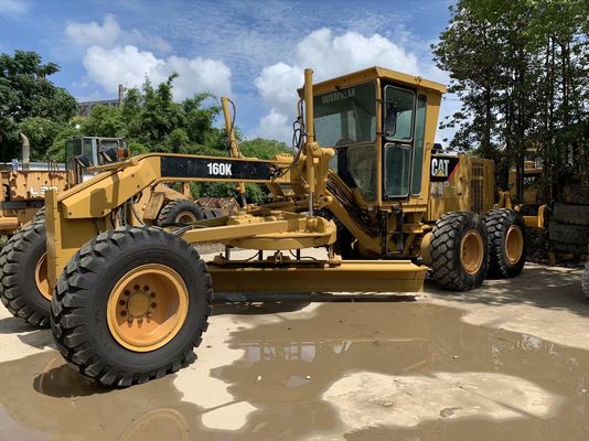 CAT 160K Χρησιμοποιούμενη μηχανή βαθμολόγησης υψηλής απόδοσης Χρησιμοποιούμενη μηχανή βαθμολόγησης Caterpillar