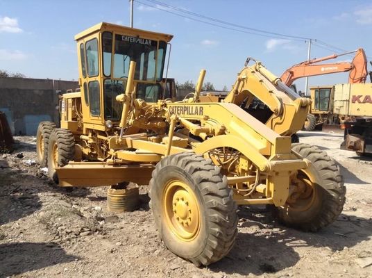 Υψηλής απόδοσης 12G Χρησιμοποιούμενη Caterpillar Motor Grader Μείωση θορύβου Εύκολη λειτουργία
