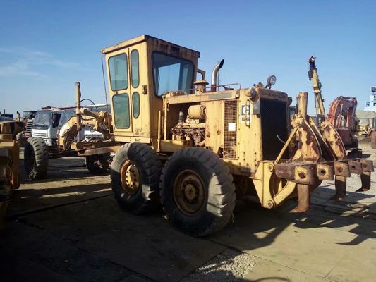 Υψηλής απόδοσης 12G Χρησιμοποιούμενη Caterpillar Motor Grader Μείωση θορύβου Εύκολη λειτουργία