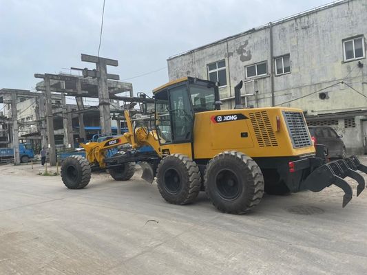 Υψηλής ταχύτητας XCMG GR215 Δεύτερο χέρι Grader αποδοτικότητα καυσίμου για την κατασκευή