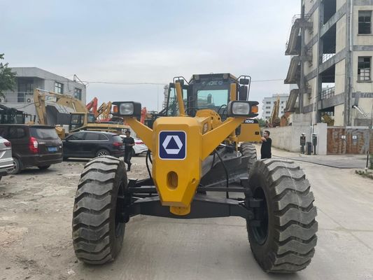 Υψηλής ταχύτητας XCMG GR215 Δεύτερο χέρι Grader αποδοτικότητα καυσίμου για την κατασκευή