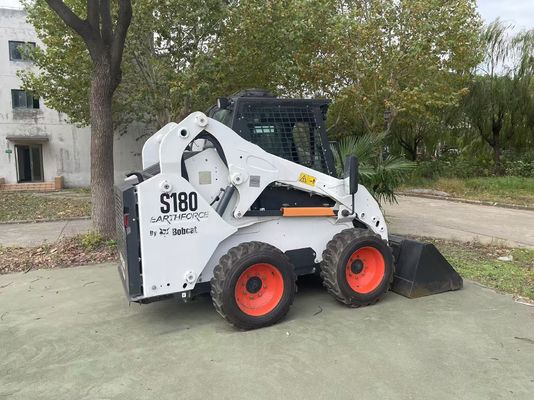 S180 Bobcat Skid Steer Loader Αρχικό χρώμα Δεύτερο χέρι Μικρή συντήρηση