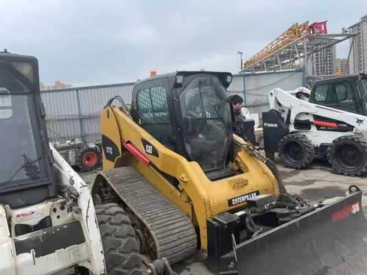 Ενίσχυρη 277C Χρησιμοποιούμενη Caterpillar Skid Steer Απόδοση καυσίμου σε καλή κατάσταση