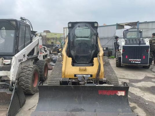Ενίσχυρη 277C Χρησιμοποιούμενη Caterpillar Skid Steer Απόδοση καυσίμου σε καλή κατάσταση