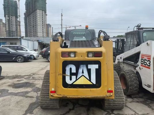 Ενίσχυρη 277C Χρησιμοποιούμενη Caterpillar Skid Steer Απόδοση καυσίμου σε καλή κατάσταση