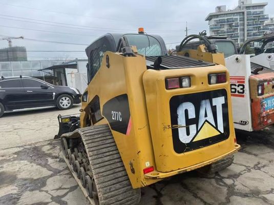 Ενίσχυρη 277C Χρησιμοποιούμενη Caterpillar Skid Steer Απόδοση καυσίμου σε καλή κατάσταση