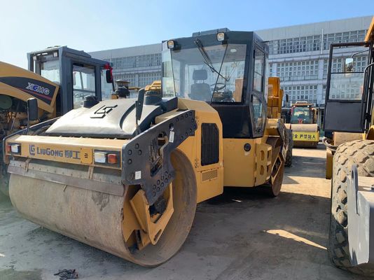 Χρησιμοποιείται Liugong CLG6212 Διπλό τύμπανο συμπιεστή Εύκολη λειτουργία Λιγός χρόνος αναμονής