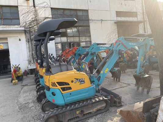 Αρχικό χρώμα Χρησιμοποιείται Kobelco Excavator U17 Υψηλή απόδοση για εσωτερική εργασία