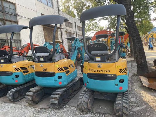 Αρχικό χρώμα Χρησιμοποιείται Kobelco Excavator U17 Υψηλή απόδοση για εσωτερική εργασία