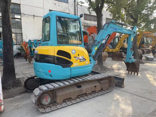 Ιαπωνία Χρησιμοποιείται Μίνι Εκσκαφέας Kubota U40-5 Με Αποδοτικό Υδραυλικό Σύστημα