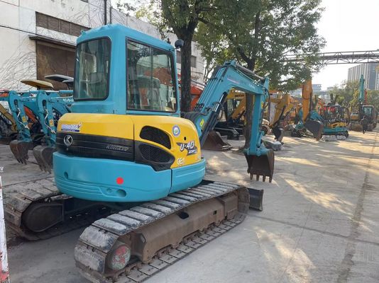 Ιαπωνία Χρησιμοποιείται Μίνι Εκσκαφέας Kubota U40-5 Με Αποδοτικό Υδραυλικό Σύστημα
