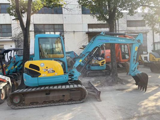 Ιαπωνία Χρησιμοποιείται Μίνι Εκσκαφέας Kubota U40-5 Με Αποδοτικό Υδραυλικό Σύστημα