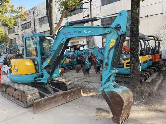 Ιαπωνία Χρησιμοποιείται Μίνι Εκσκαφέας Kubota U40-5 Με Αποδοτικό Υδραυλικό Σύστημα