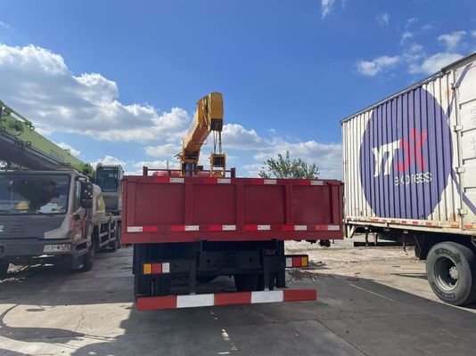 8 τόνων XCMG SQS200-4 φορτηγό τοποθετημένο χρησιμοποιημένο γερανό με DongFeng φορτηγό 2019 έτος