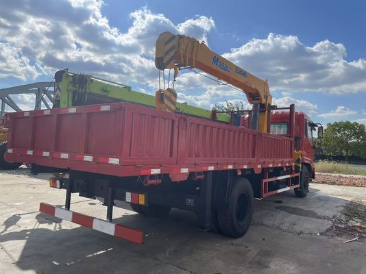 8 τόνων XCMG SQS200-4 φορτηγό τοποθετημένο χρησιμοποιημένο γερανό με DongFeng φορτηγό 2019 έτος