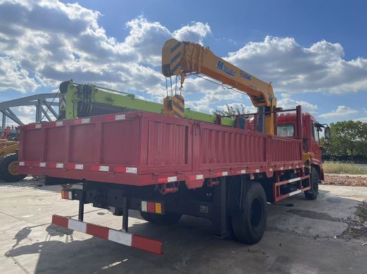 8 τόνων XCMG SQS200-4 φορτηγό τοποθετημένο χρησιμοποιημένο γερανό με DongFeng φορτηγό 2019 έτος