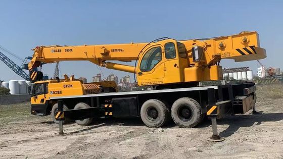 XCMG QY50K-II 50 τόνων Χρησιμοποιούμενο φορτηγό γερανό Μεγάλης χωρητικότητας Χρησιμοποιούμενα φορτηγά βουμ