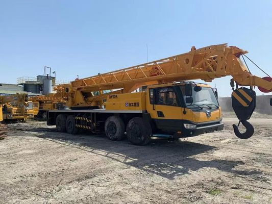 XCMG QY50K-II 50 τόνων Χρησιμοποιούμενο φορτηγό γερανό Μεγάλης χωρητικότητας Χρησιμοποιούμενα φορτηγά βουμ