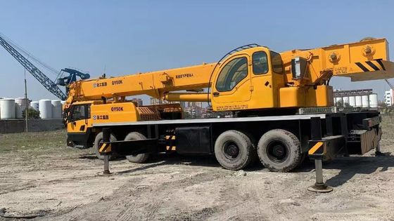XCMG QY50K-II 50 τόνων Χρησιμοποιούμενο φορτηγό γερανό Μεγάλης χωρητικότητας Χρησιμοποιούμενα φορτηγά βουμ