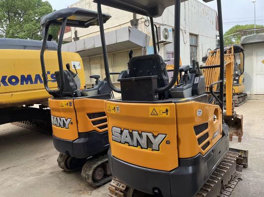 Χρησιμοποιήθηκε SANY SY16C Mini Excavator ομαλή λειτουργία για εργασία στον κήπο