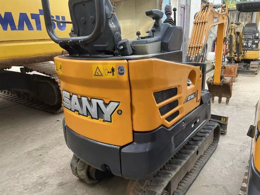 Χρησιμοποιήθηκε SANY SY16C Mini Excavator ομαλή λειτουργία για εργασία στον κήπο