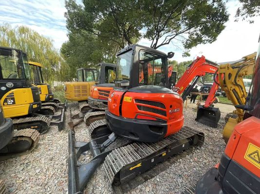 Χρώμα αναχρώσματος Χρησιμοποιούμενος εξορυκτής Kubota KX163-5 Mini Crawler σε εξαιρετική κατάσταση / εξορυκτής Kubota με κινητήρα EPA και βραχίονα swing