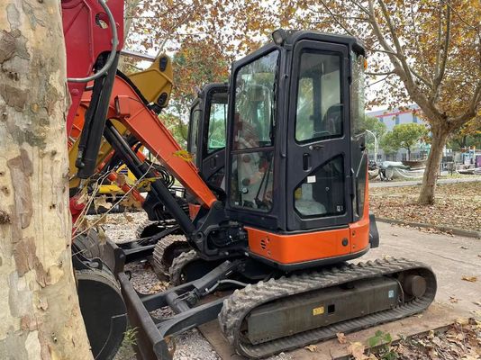 Αρχική Ιαπωνία Χρησιμοποιήθηκε Hitachi ZX35U-5N Μίνι Εκσκαφέας σε εξαιρετική κατάσταση/Χρησιμοποιήθηκε Ιαπωνική Μίνι Εκσκαφέας με βραχίονα κλίσης και κινητήρα EPA